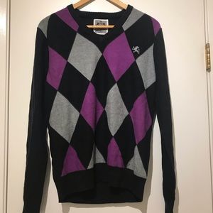 Express Argyle Sweater